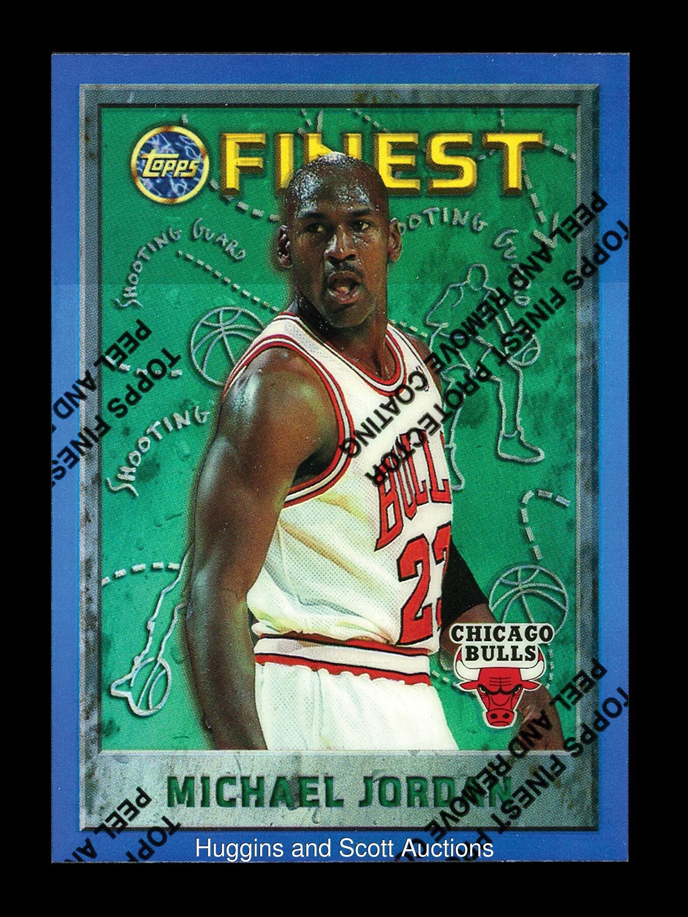 1995-96 Topps Finest Basketball #229 Michael Jordan Refractor