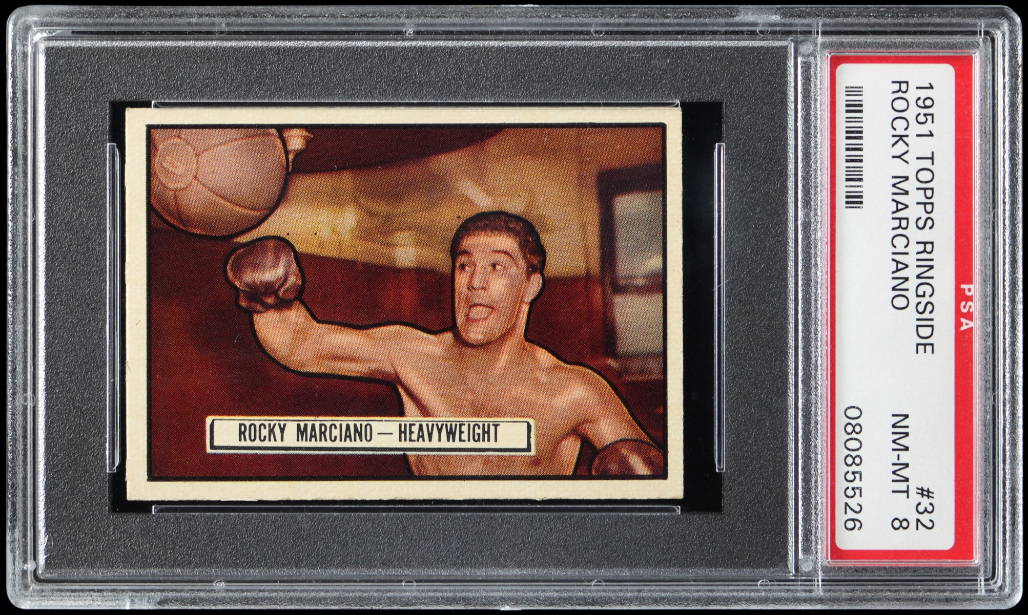 1951 Topps Ringside Boxing #32 Rocky Marciano Rookie PSA NM-MT 8